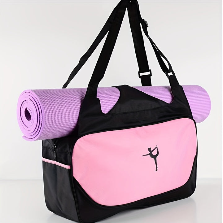 Yoga Mat Storage Bag - Durable Oxford Fabric, Waterproof, Perfect for Daily Fitness & Training Gear