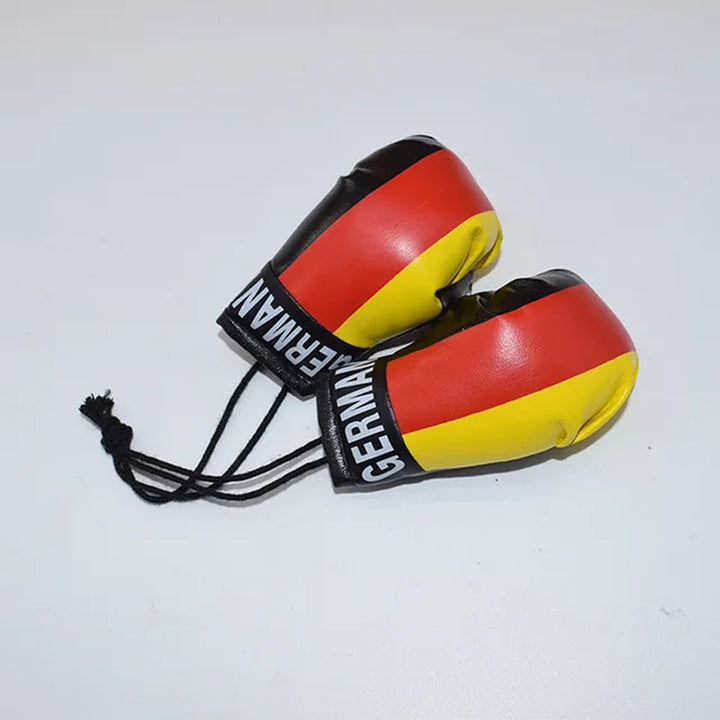 Newborn Photography Props Mini Simulation Boxing Glove Boxing Flag Gloves for Baby Photo Prop Decorated Accessories