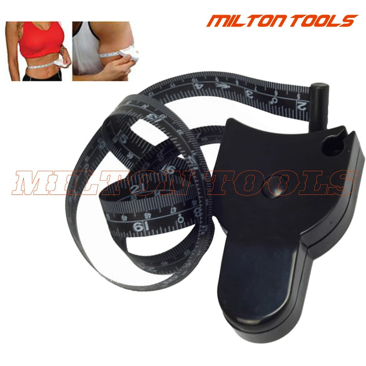 1Pcs Body Fat Weight Loss Measure Retractable Ruler 150Cm Fitness Accurate Caliper Measuring Tape Accessories