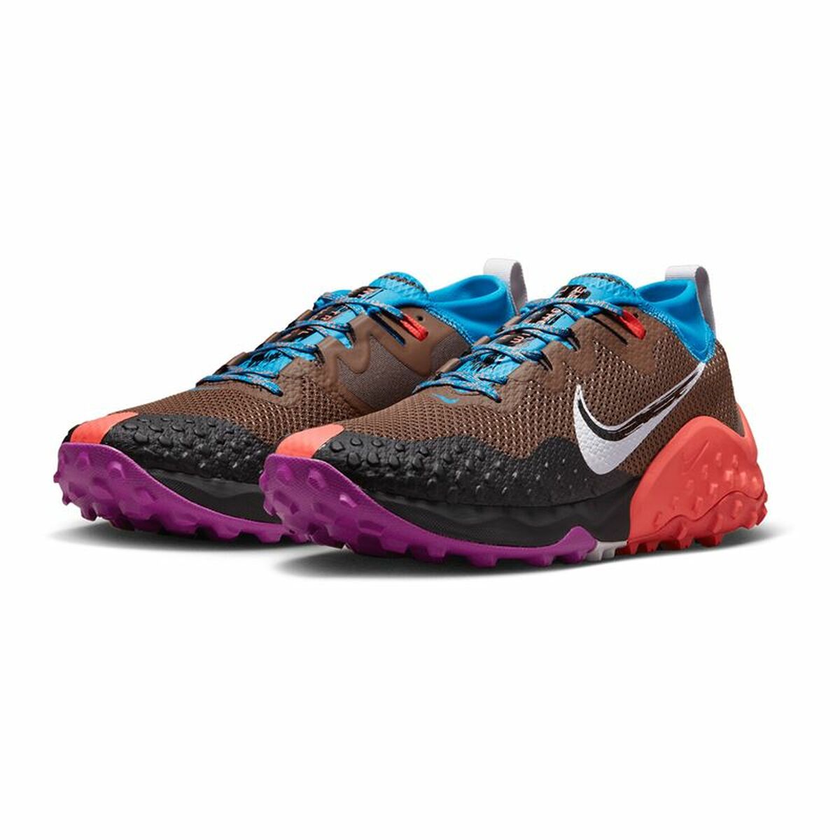 Running Shoes for Adults Nike Wildhorse 7 Brown Men