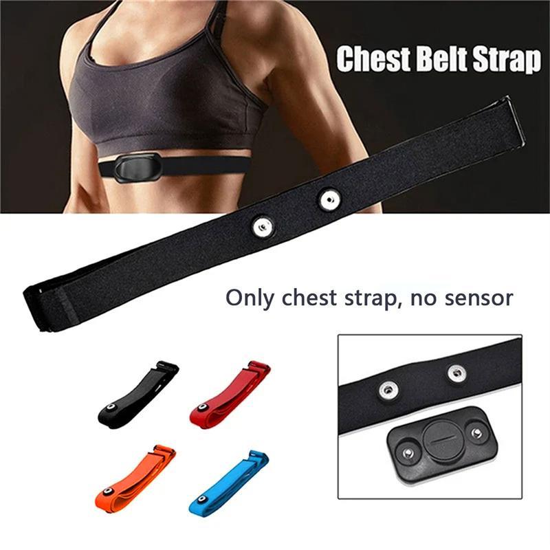 Adjustable Nylon Heart Rate Chest Strap for Running and Cycling, Multi-Functional Outdoor Sports Monitor, Fitness, Cycling