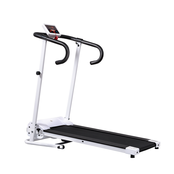 HOMCOM 1.25HP Electric Motorised Treadmill Folding Running Machine Home Fitness Gym Exercise Indoor Use - 1 to 10 km/h |