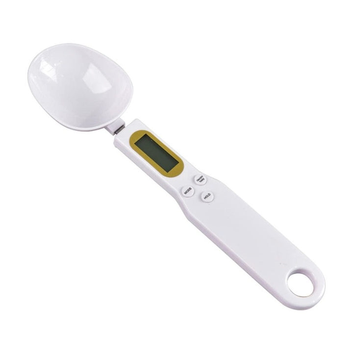 Accurate Measure Digital Kitchen Scale Spoon - LCD Display, 0.1g-500g Precision, Button Battery-Powered, Ideal For Cooking, Baking, And Portion Control