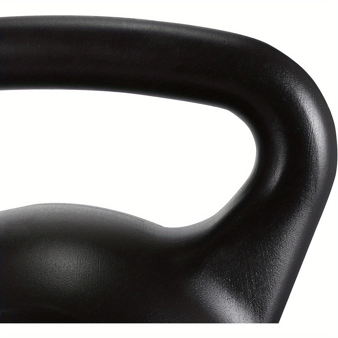 Vinyl Kettlebell 6kg 8kg 10kg Hand Weight Gym Kettle Bells Cardio Strength Training Exercise Equipment for Home Use Fitness Workout