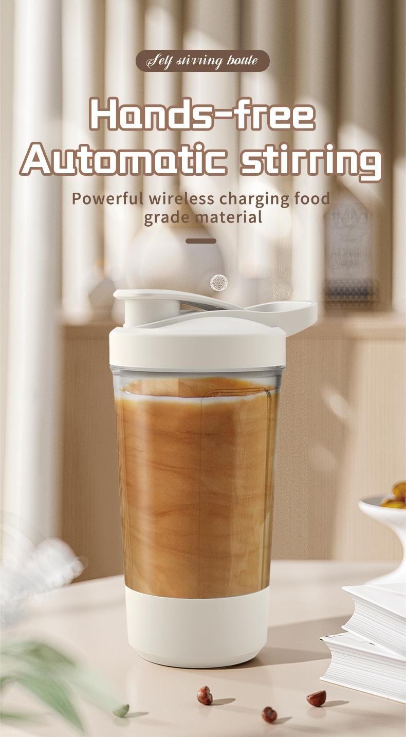 USB Charging Automatic Mixing Cup Protein Powder Shaker Bottle Mute Portable Multi-functional Coffee Cup Milk Cup Mug