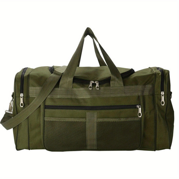 Mens Large Sports & Gym Holdall Bag - SPORTS TRAVEL WORK EQUIPMENT DUFFLE