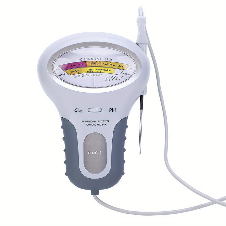 NEWEST Water Quality Analyzer with Probe p H and c hlorine le vel for swimming pool and spa