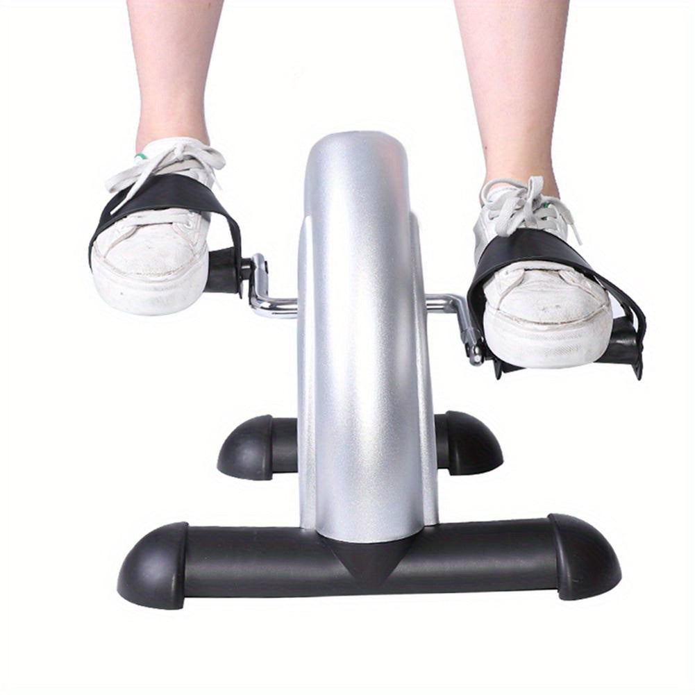 Portable Mini Pedal Exercise Bike Arm Leg Foot Resistance Cycle Pedal Exerciser, Arm/ Leg Mini Exercise Resistance Bike Pedal Fitness/ Workout Seated/ Under Desk