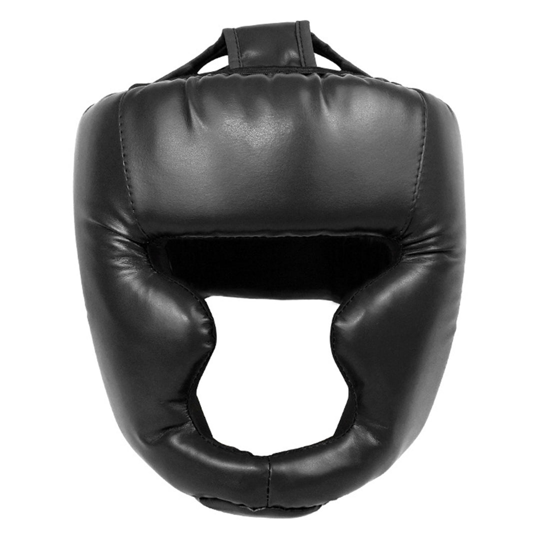 Boxing Headgear Safety Sparring Headwear Guard Adjustable Head Protection for Boxing, MMA, Kickboxing, Without Battery