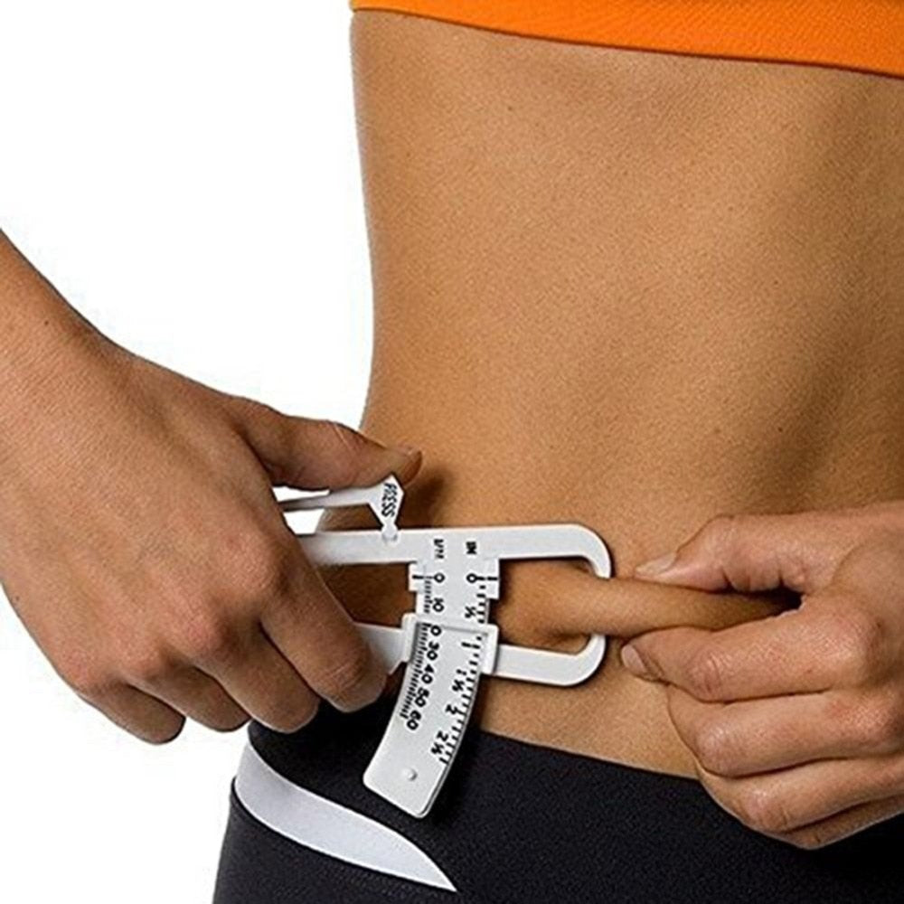 1PCS Crossfit Body Fat Loss Tester Calculator Fitness Caliper Clip