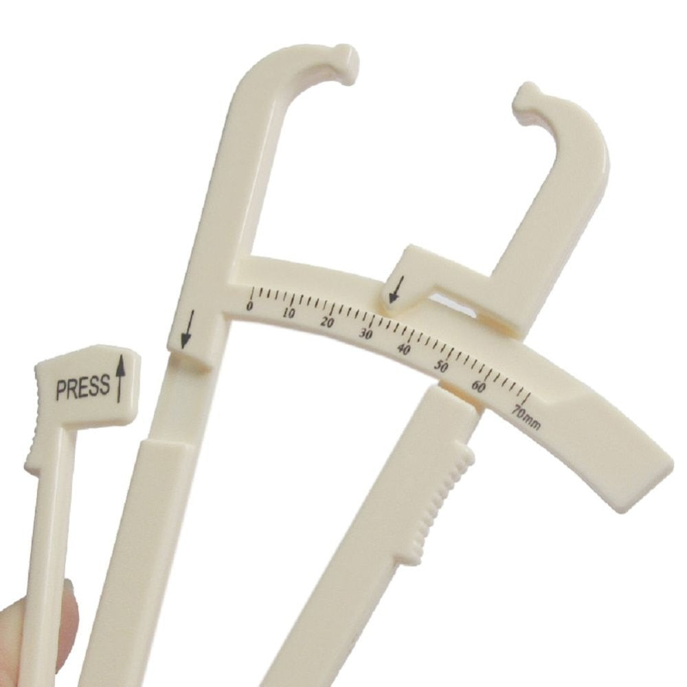 1PCS Crossfit Body Fat Loss Tester Calculator Fitness Caliper Clip
