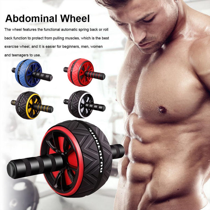 New Ab Roller No Noise Abdominal Wheel Ab Roller Stretch Trainer