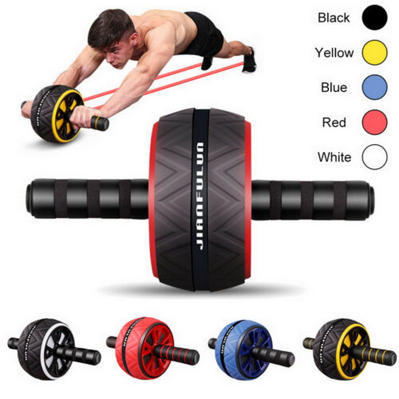 New Ab Roller No Noise Abdominal Wheel Ab Roller Stretch Trainer