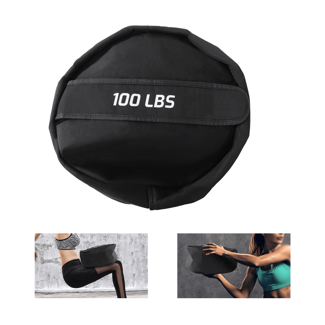 Versatile Heavy-Duty Training Sandbag - Adjustable Weight Capacity 29.94-45.36KG, Durable Polyester, Ideal for Fitness, Strength Training & Military Workouts