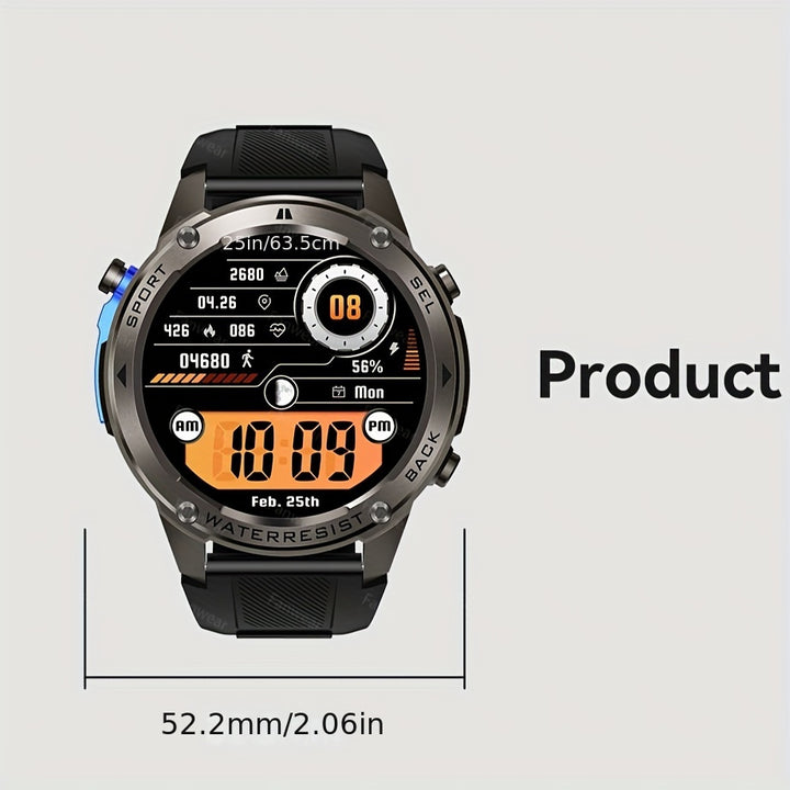 Fanwear GPS Smart Watch with GPS, Compass, Altitude, Air Pressure, Swimming, Triathlon, Timer, 5ATM Waterproof, Stop Watch, 170+ Sports Mode, Automatic Recognition Of Motion Patterns, 500mAh USB-Charged Battery, ATS3085L Chip