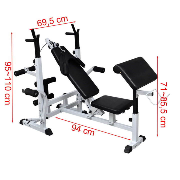 vidaXL Weight Multi Bench