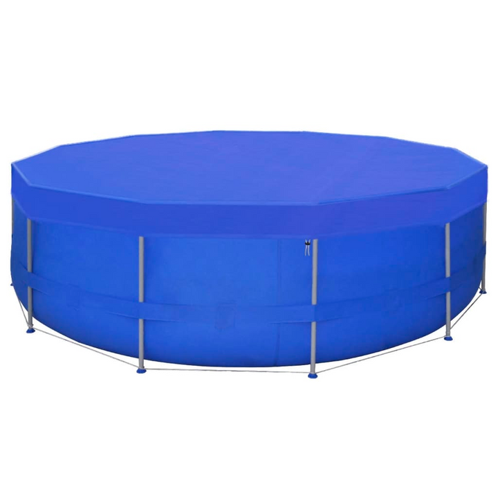 vidaXL Pool Cover PE Round 540 cm 90 g/m²