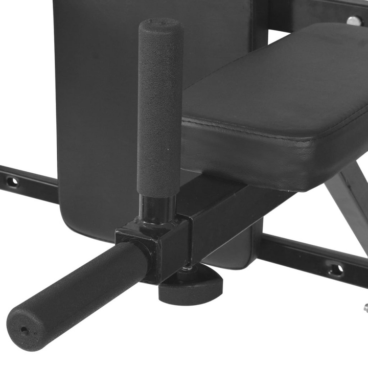 VidaXL Wall-mounted Fitness Dip Station Black