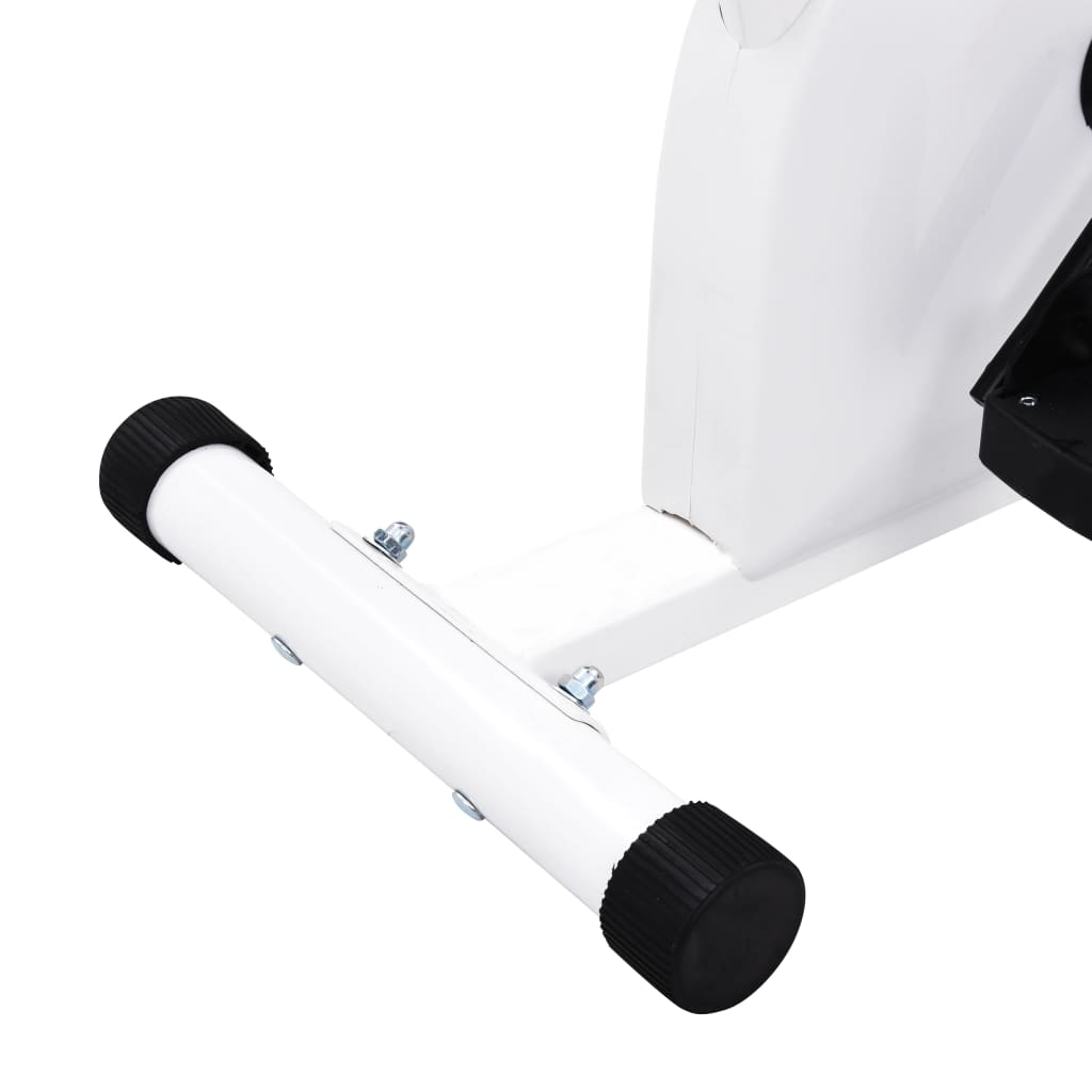 VidaXL Exercise Bike with Belt Resistance White