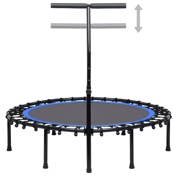 VidaXL Fitness Trampoline with Handle 122 cm