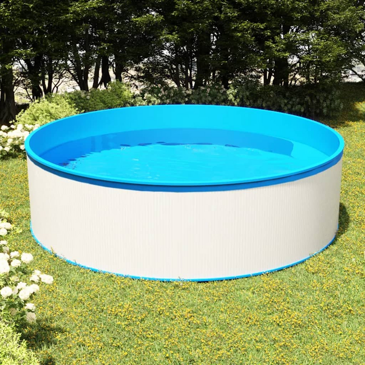 vidaXL Splasher Pool 350x90 cm White