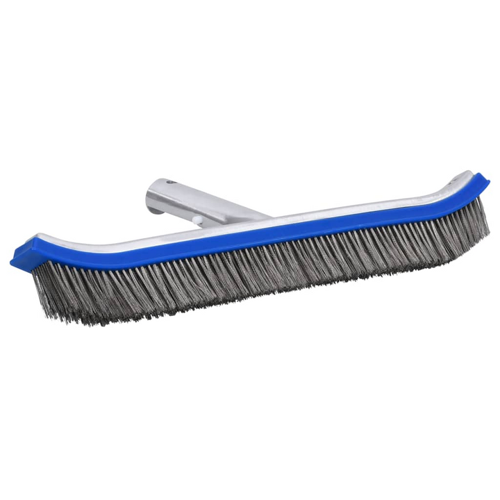 vidaXL Swimming Pool Wall Brush Aluminium