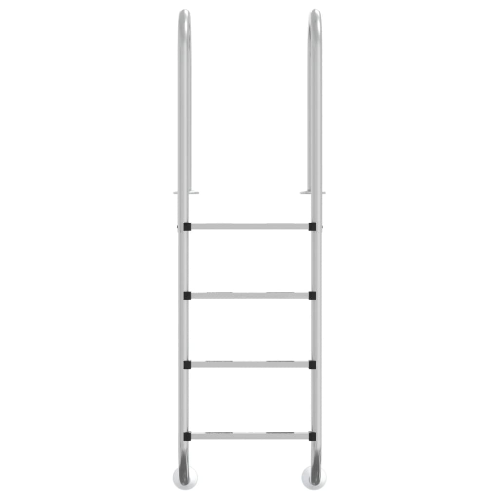 vidaXL Pool Ladder 54x38x184.5 cm 304 Stainless Steel