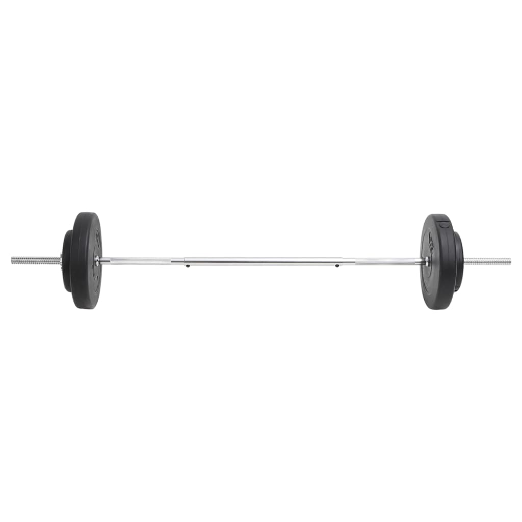 VidaXL Barbell with Plates Set 30 kg