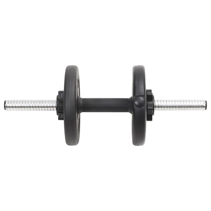 vidaXL Barbell and Dumbbell Set 30 kg