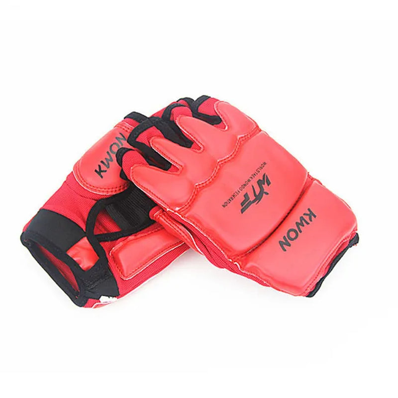 Kids Children Half Finger Boxing Gloves Mitts Sanda Karate Sandbag Taekwondo Protector Age 3-12