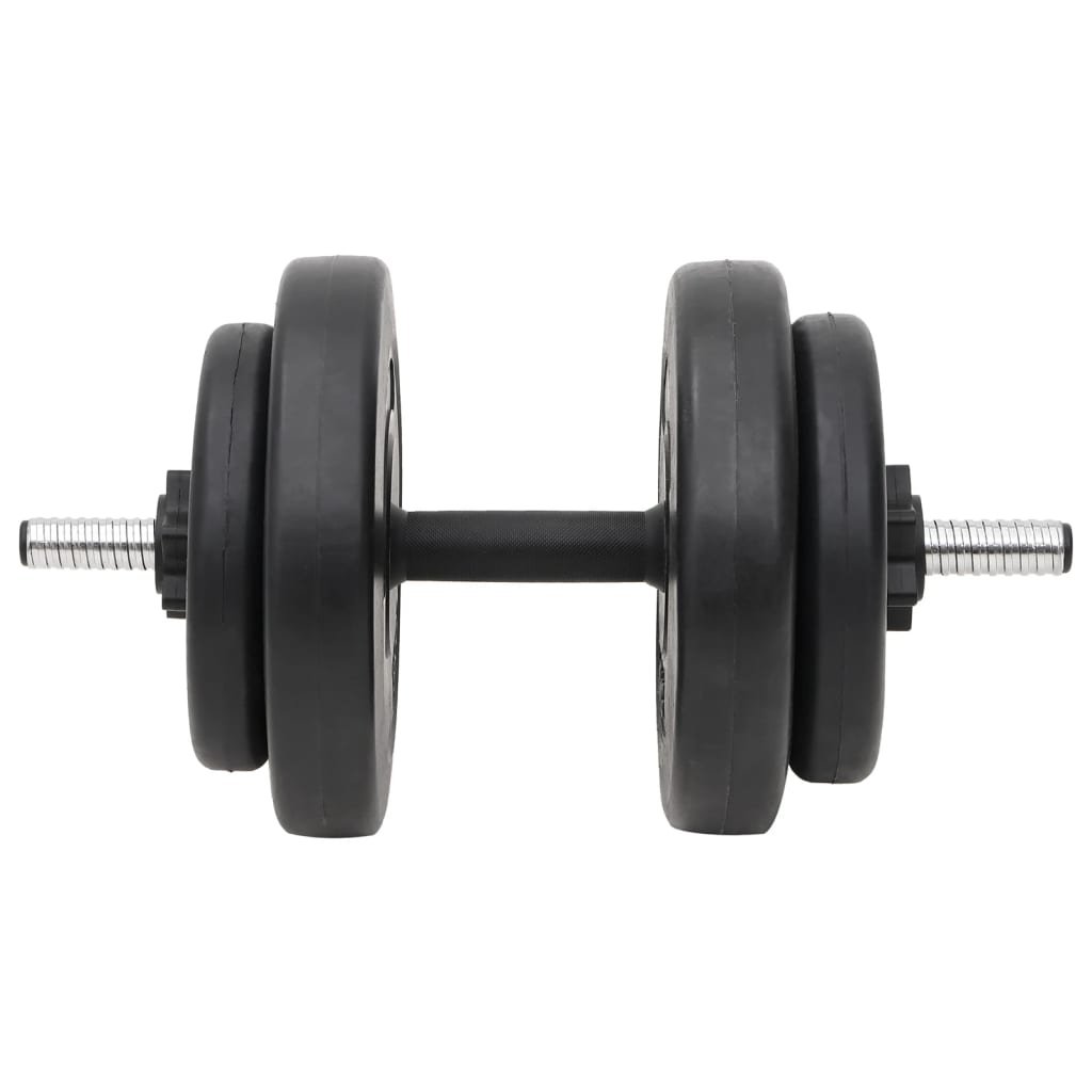 VidaXL Barbell and Dumbbell with Plates 60 kg