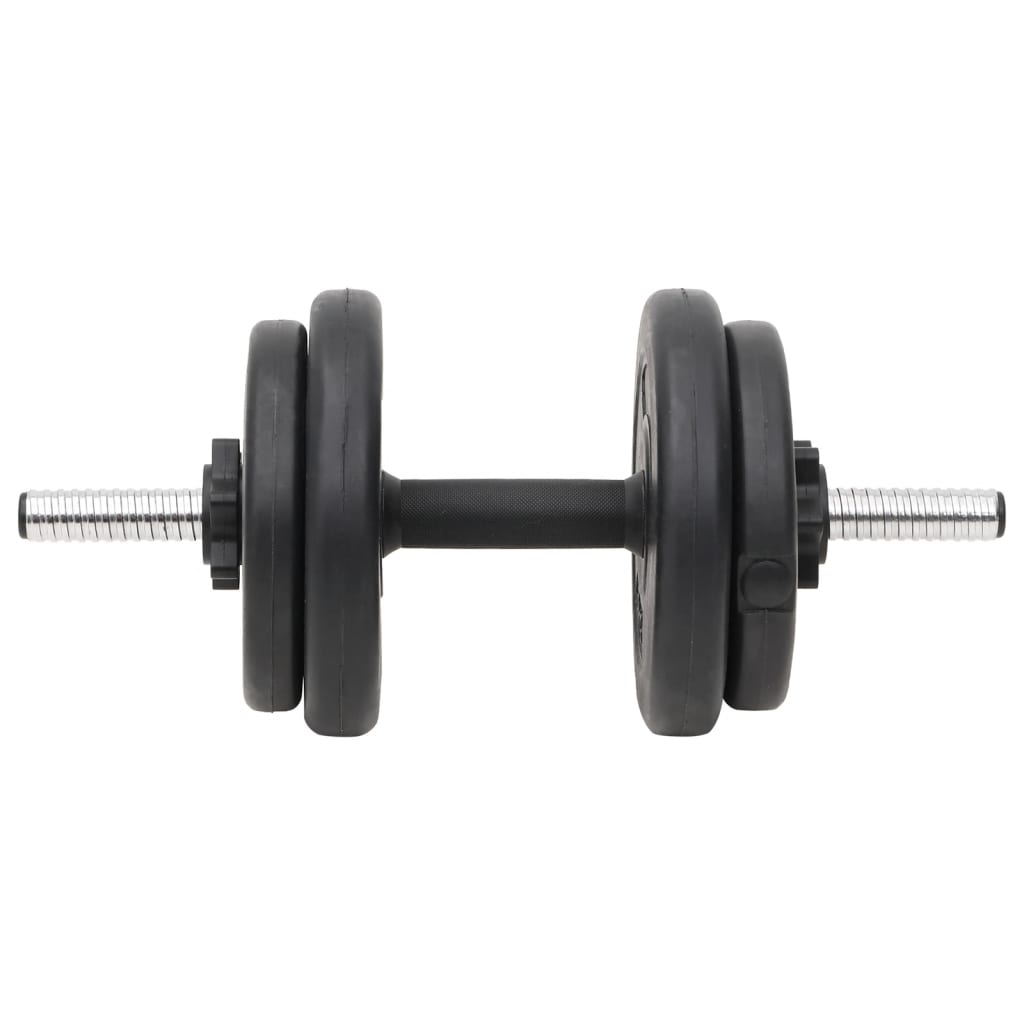 VidaXL Barbell and Dumbbell with Plates 60 kg