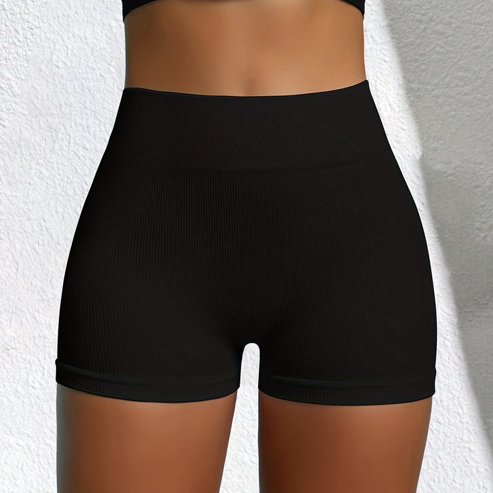 High-Waisted Yoga Shorts For Women, Fitness Leggings, Moisture-Wicking, Breathable, And Stretchy