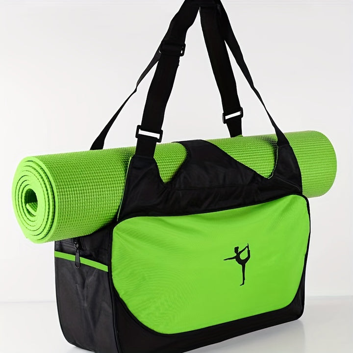 Yoga Mat Storage Bag - Durable Oxford Fabric, Waterproof, Perfect for Daily Fitness & Training Gear