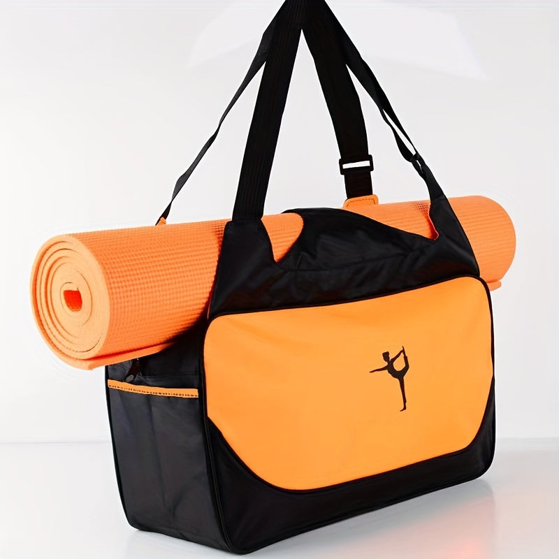 Yoga Mat Storage Bag - Durable Oxford Fabric, Waterproof, Perfect for Daily Fitness & Training Gear