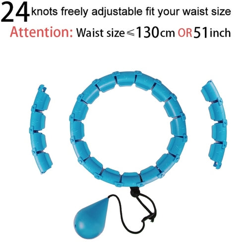 32/20/24/28 Section Adjustable Sport Hoops Abdominal Waist Exercise