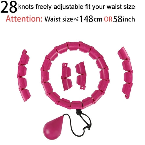 32/20/24/28 Section Adjustable Sport Hoops Abdominal Waist Exercise