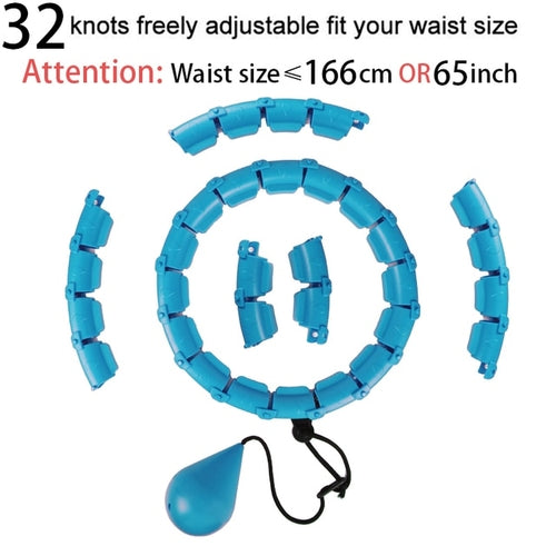 32/20/24/28 Section Adjustable Sport Hoops Abdominal Waist Exercise