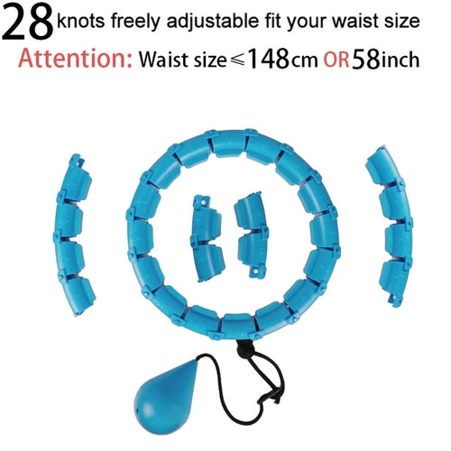 32/20/24/28 Section Adjustable Sport Hoops Abdominal Waist Exercise