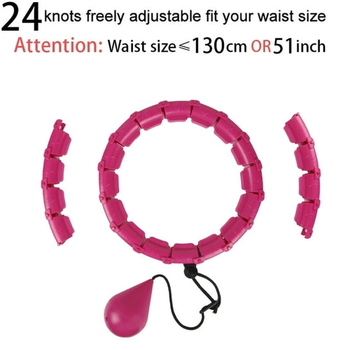 32/20/24/28 Section Adjustable Sport Hoops Abdominal Waist Exercise