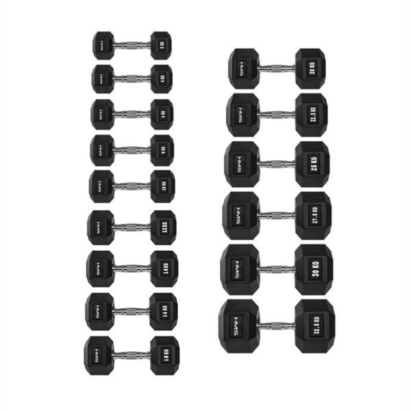 HMS HEX PRO 27.5 kg Dumbbell