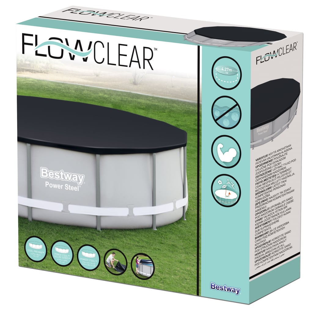 Bestway Pool Cover Flowclear 427 cm