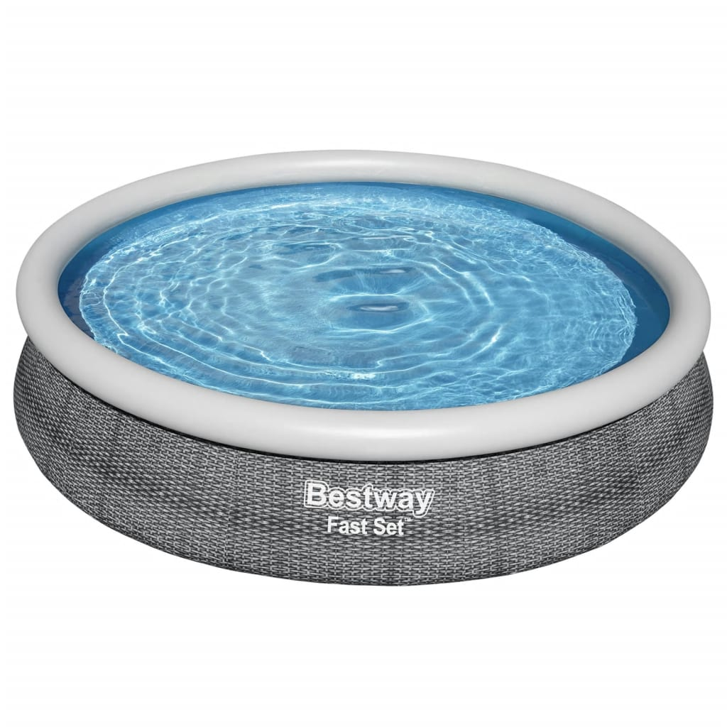 Bestway Swimming Pool Set Round 366x76 cm