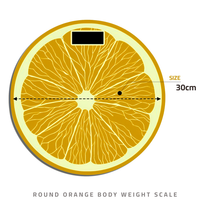 Orange & Lemon Design Body Weight Digital Scale ~5386