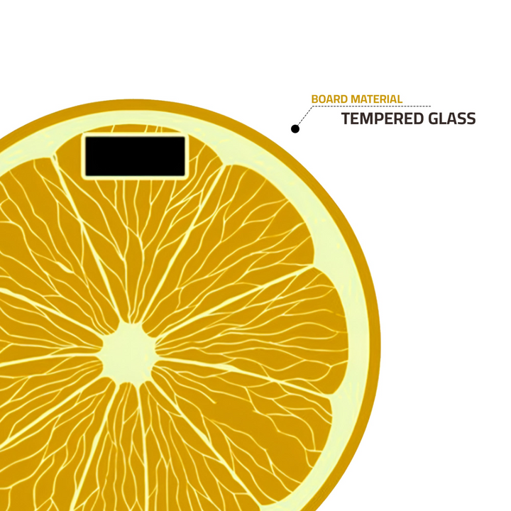 Orange & Lemon Design Body Weight Digital Scale ~5386