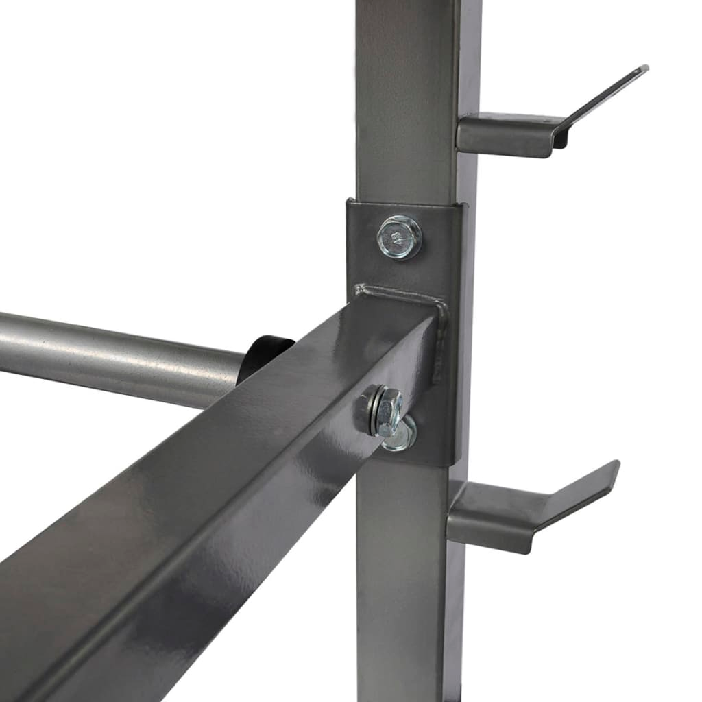 Dumbbell Barbell Rack - Grey