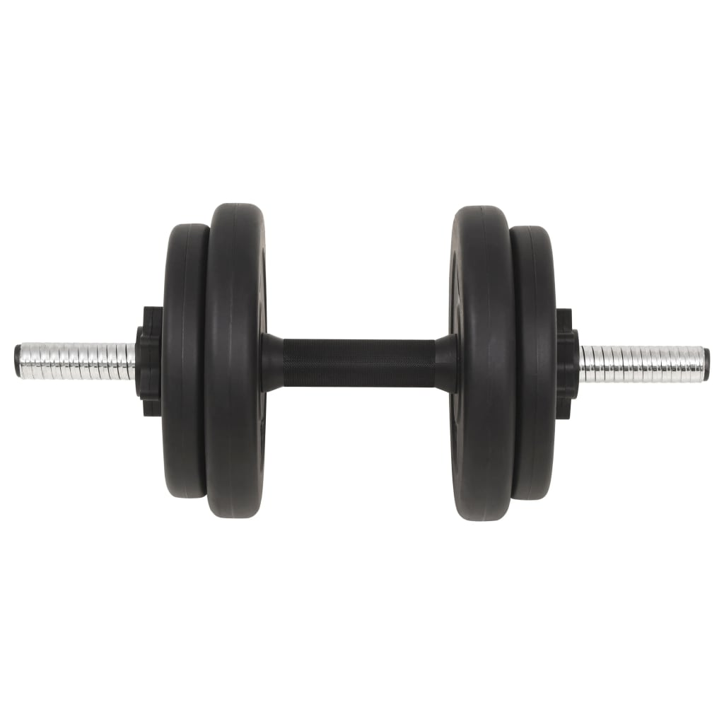 VidaXL Barbell and Dumbbell Set 30 kg