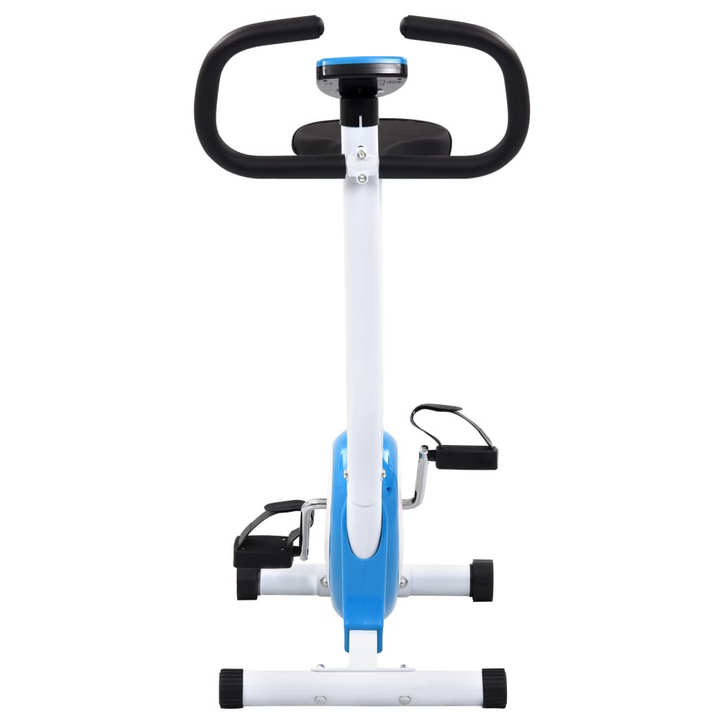 VidaXL Exercise Bike with Belt Resistance Blue