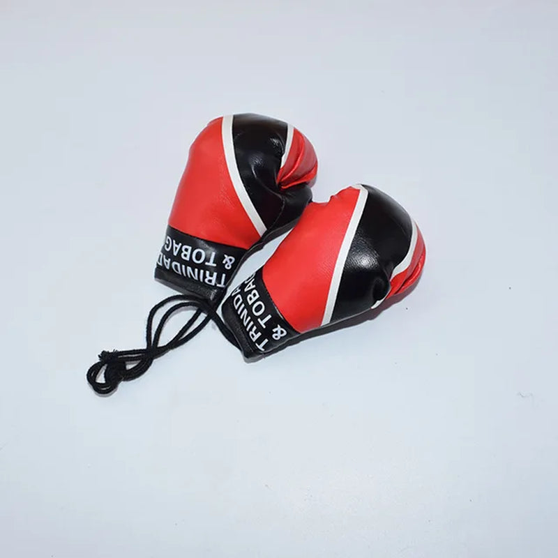 Newborn Photography Props Mini Simulation Boxing Glove Boxing Flag Gloves for Baby Photo Prop Decorated Accessories