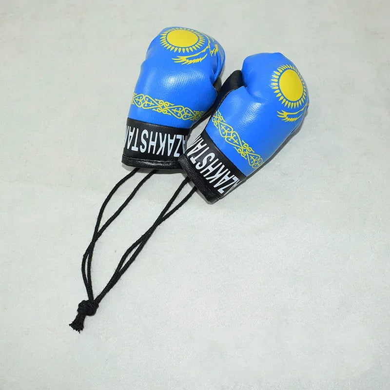 Newborn Photography Props Mini Simulation Boxing Glove Boxing Flag Gloves for Baby Photo Prop Decorated Accessories